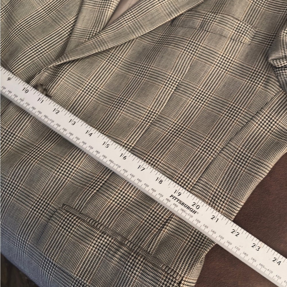 Austin Reed Gray/Black Blazer - Picture 6 of 12